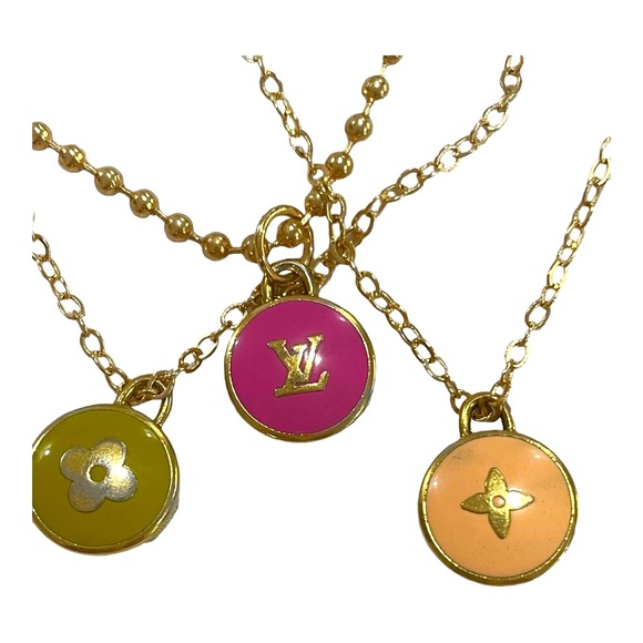 Authentic LV charms in fantasy jewelry!